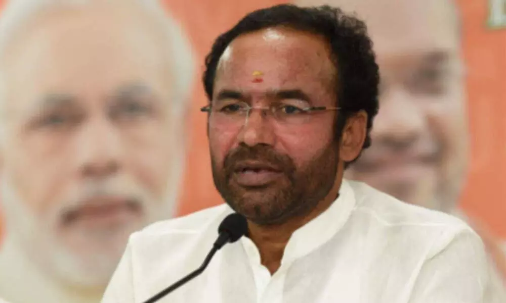 Union Minister G Kishan Reddy