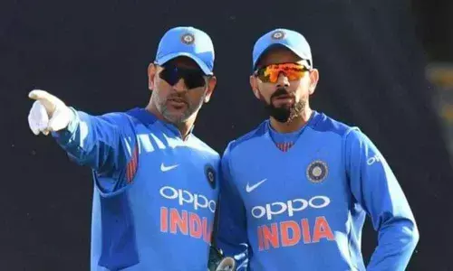 MS Dhoni and  Virat Kohli