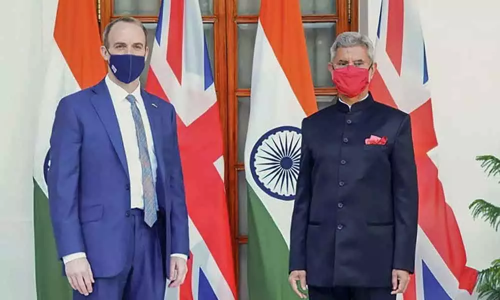 Jaishankar and British foreign secretary hold talks, discuss ways of expanding cooperation
