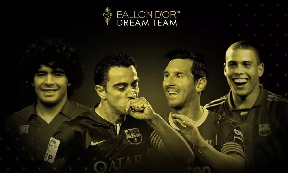 Messi, Ronaldo included in Ballon dOr Dream Team