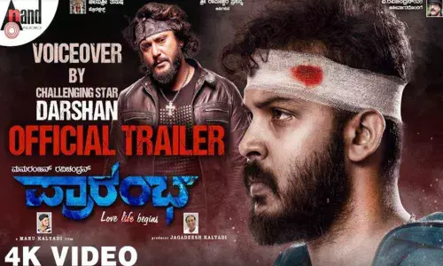 Darshans Voiceover, Manoranjan Ravichandrans Chemistry In Prarambha Trailer Creates Waves