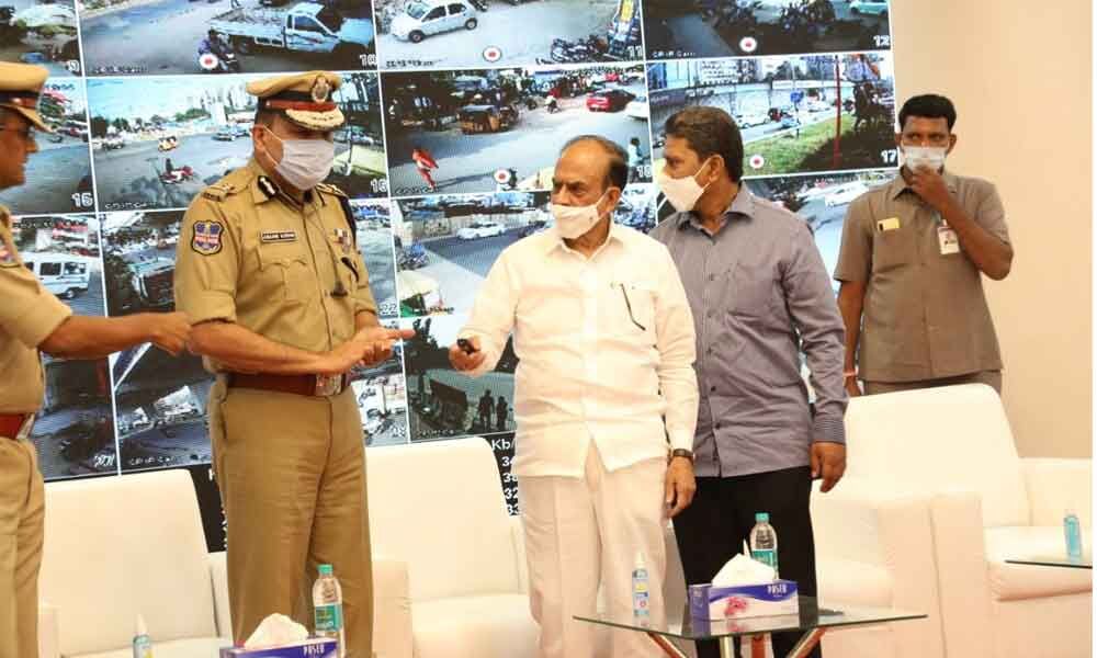 Hyderabad 200 community CCTV cameras inaugurated