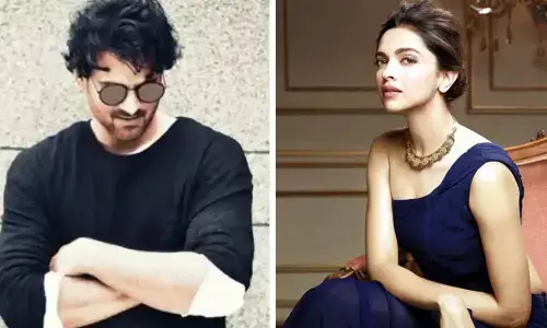Prabhas and Deepika Padukone