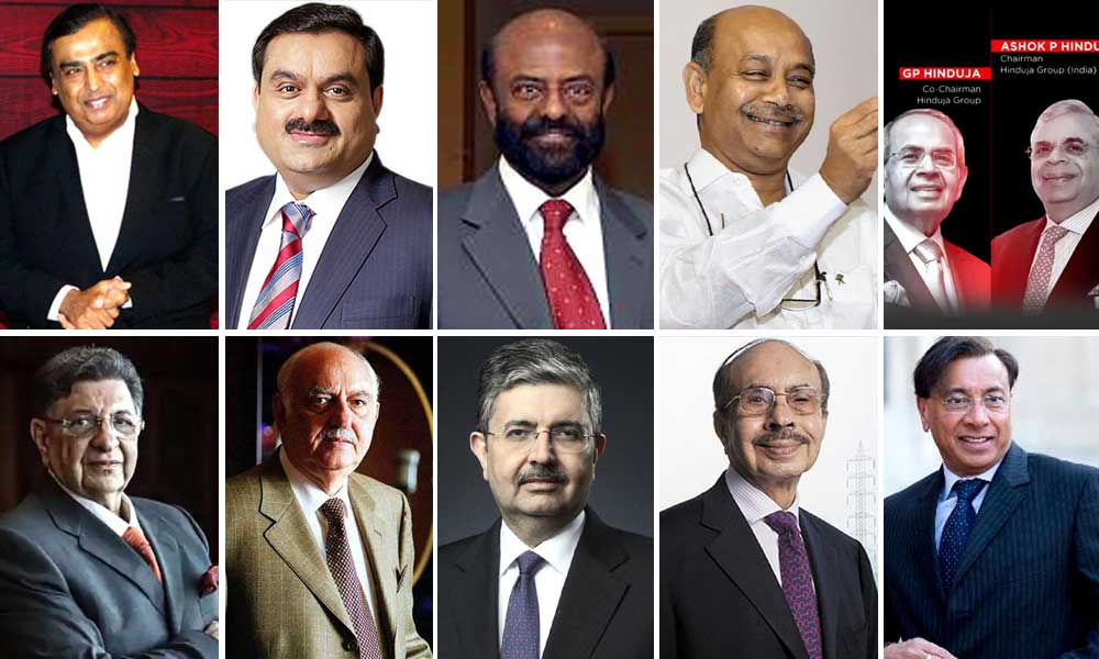 Top 10 Indian Billionaires On Forbes India List 2020