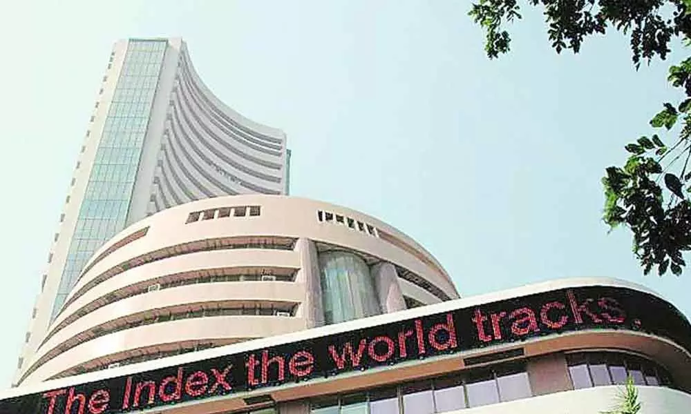 Sensex and Nifty declined around 1 per cent in sync with losses in global equity indices