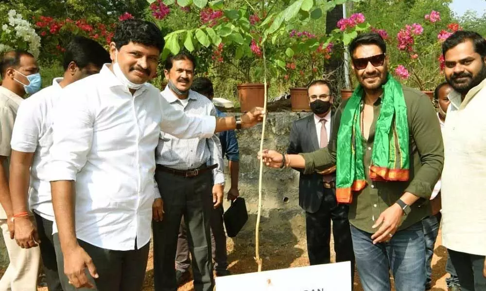 Ajay Devgn all praise for ‘Green India Challenge’