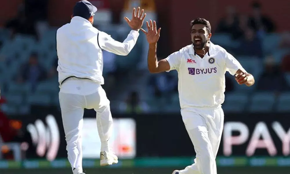 Ashwin spins India to first innings lead