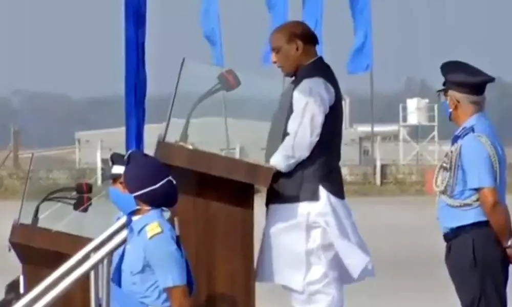 Union Defence Minister Rajnath Singh