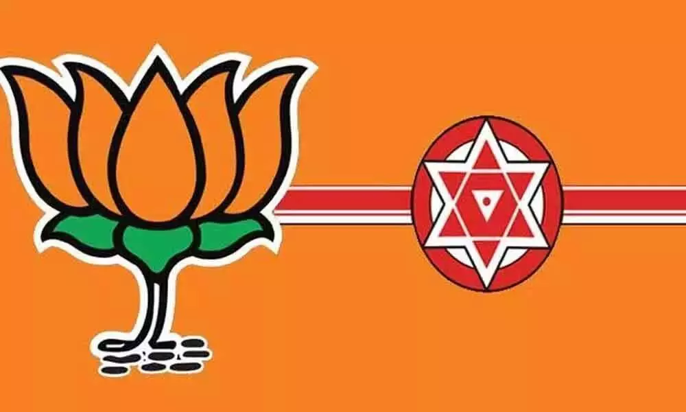 BJP - JanaSena  internal conflict to fray in Tirupati by poll