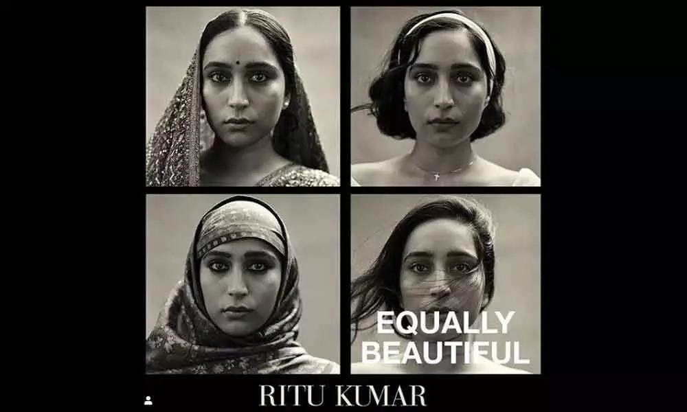Designer Ritu Kumar launches Equally Beautiful campaign