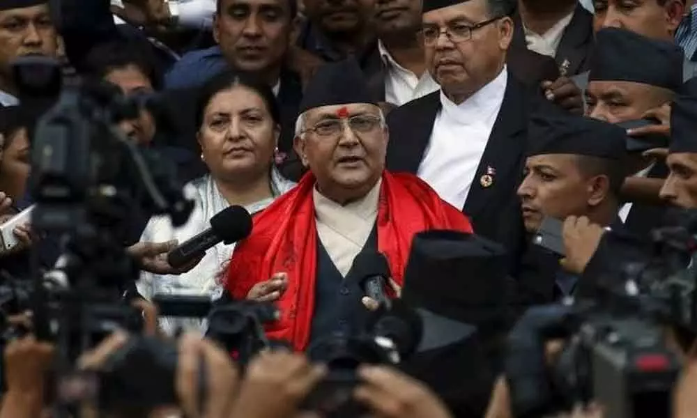 Nepals embattled Prime Minister KP Sharma Oli