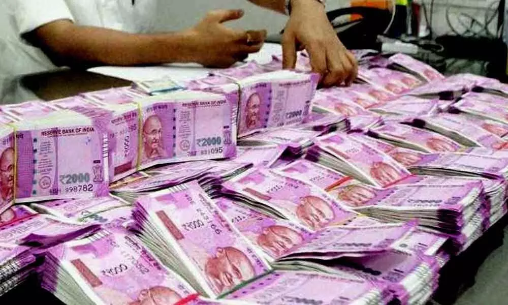 Rs 33 lakh cash seized from a passenger at RGI airport