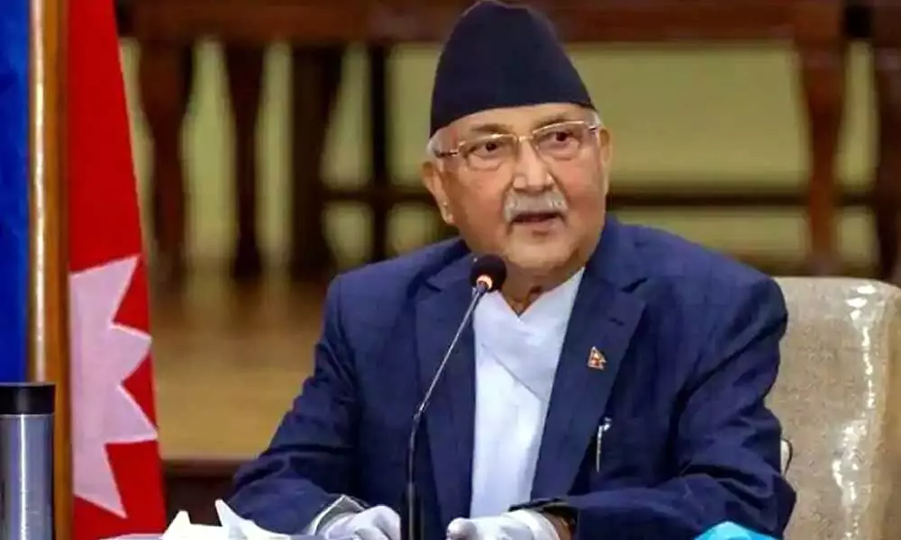 Nepals embattled Prime Minister K P Sharma Oli