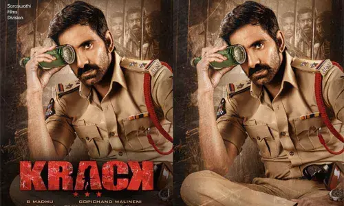 Ravi Tejas Krack Movie Poster