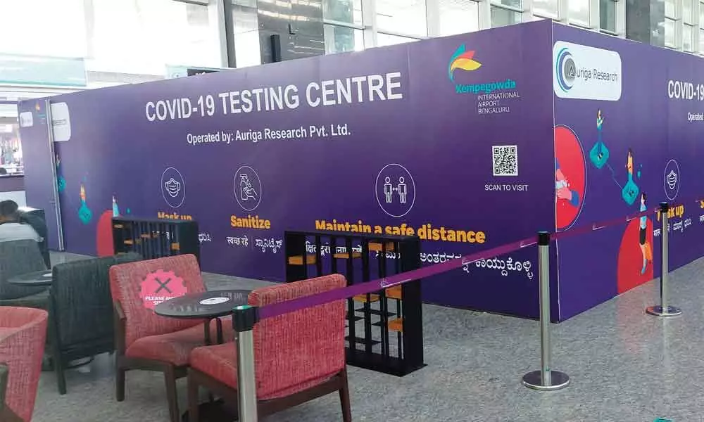 Round-the-clock RT-PCR test facility set up at Bangalore International Airport