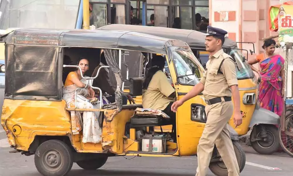 Auto rickshaw drivers play a larger role in community policing in Visakhapatnam