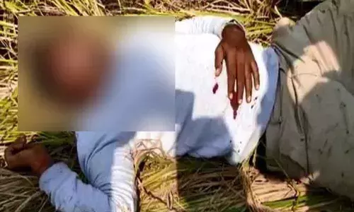 Tenant farmer stabs himself at farm field in Guntur in protest over a dispute in AP