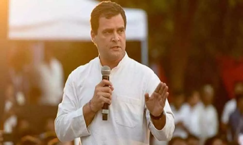 Congress leader Rahul Gandhi