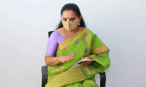 MLC Kalvakuntla Kavitha demands immediate rollback of the latest Minimum Wage Notification by the Ministry of External Affairs.