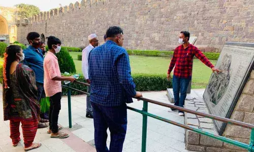 Fort tour guides reeling under lockdown blues