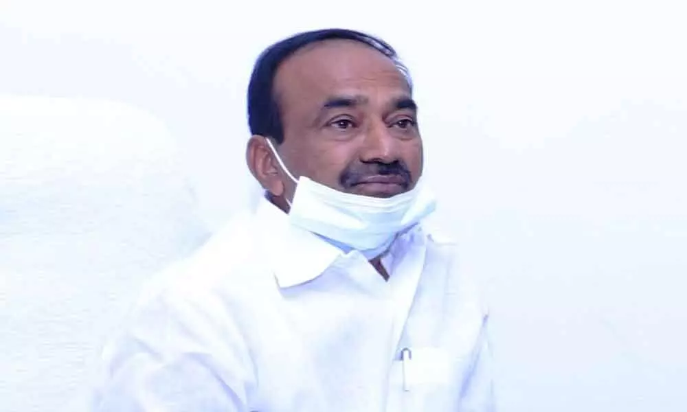 Minister for Health Eatala Rajender