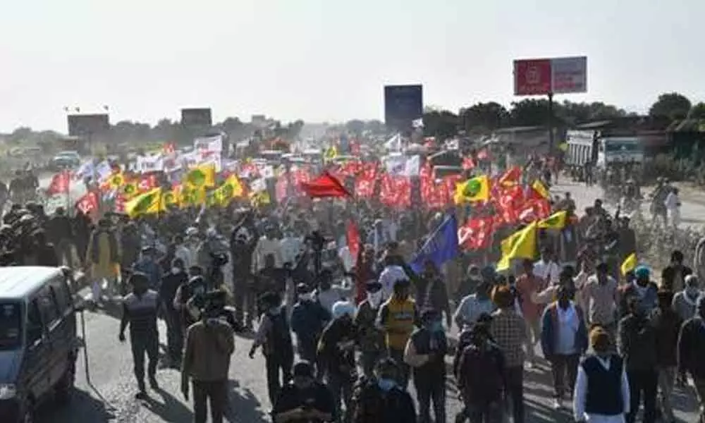 Lakhs of Raj farmers plan big march to Delhi today