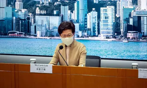 Hong Kong Chief Executive Carrie Lam (Photo/IANS)