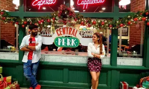 Nayanthara and her boyfriend Vignesh Shivan