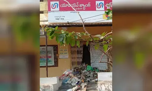 Garbage at banks takes a serious turn