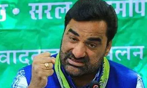 RLP leader and Nagaur MP Hanuman Beniwal