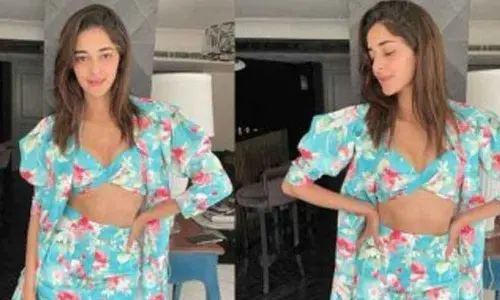Ananya Panday turns floral beauty