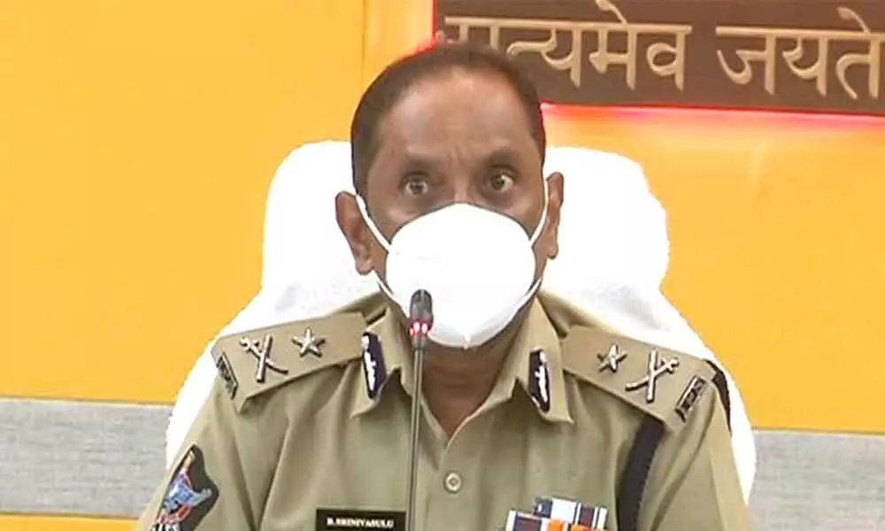 Vijayawada Commissioner of Police Srinivasulu