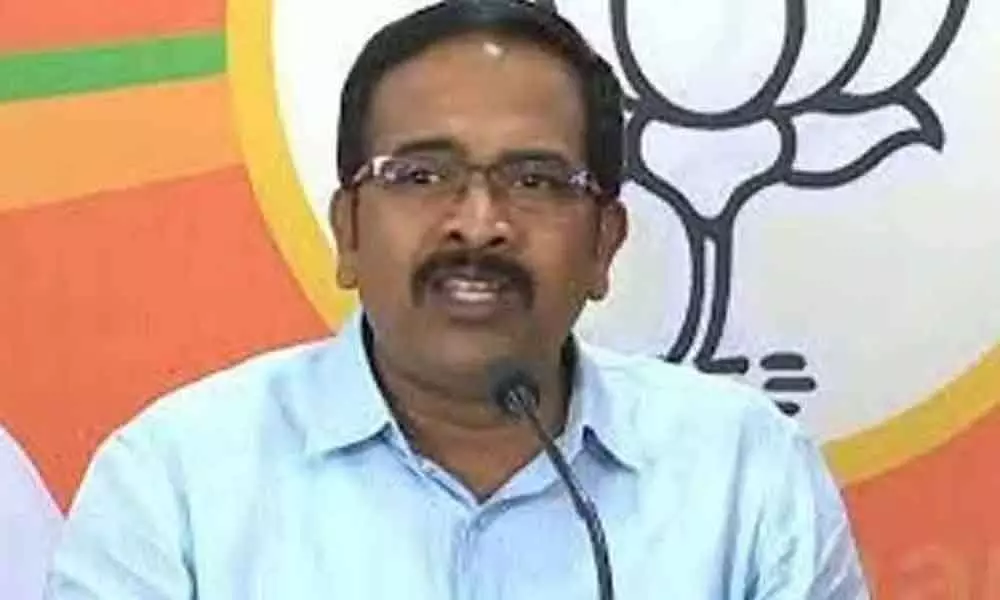BJP Telangana State chief spokesperson K Krishna Saagar Rao