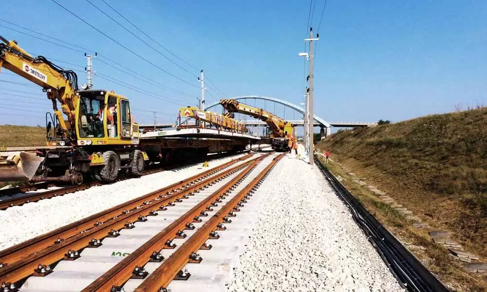 Kotipalli-Narsapur railway line project