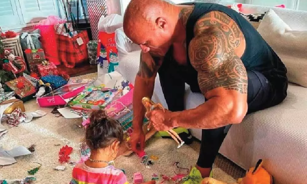 Dwayne Johnson shares experience of playing with daughter’s Barbie