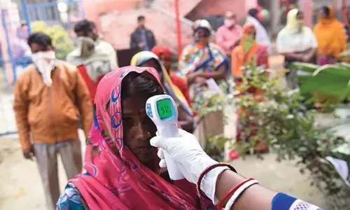 Brisk polling in Karnataka’s 2,709 local bodies