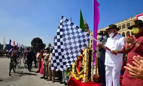 CM BS Yediyurappa flags off Aditya Mehta Foundation’s Infinity Ride-2020