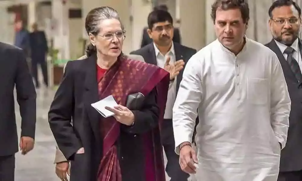 Sonia Gandhi and Rahul Gandhi