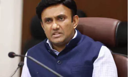 Health Minister Dr K.Sudhakar