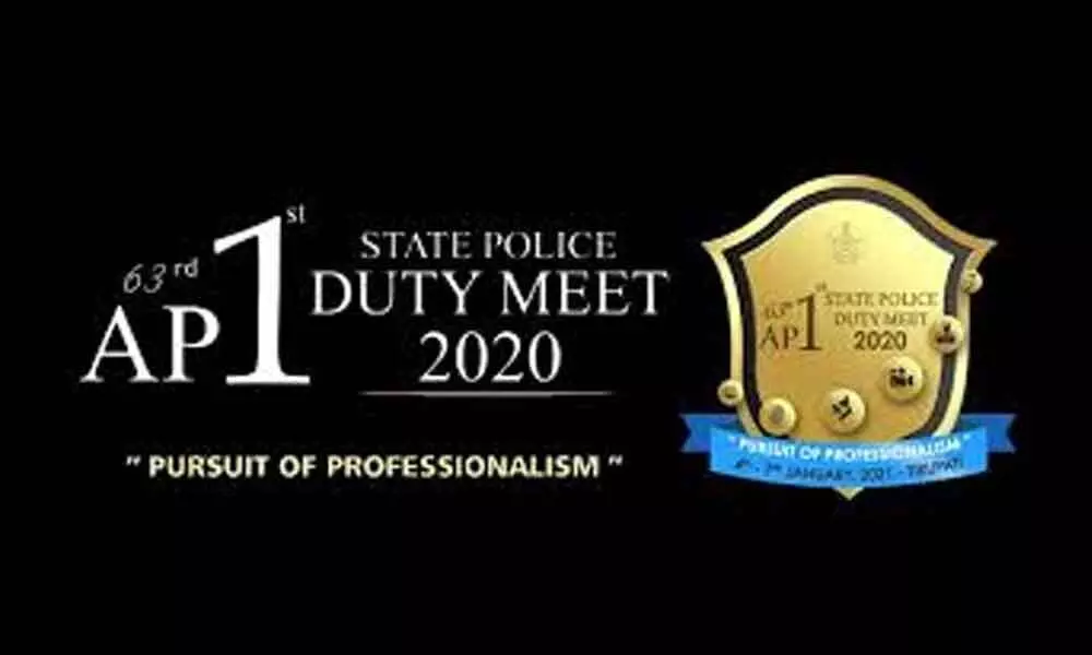 AP State Police Duty meet from Jan 4 to 7