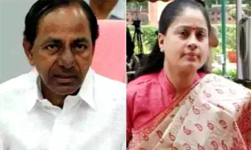 KCR and Vijayashanti