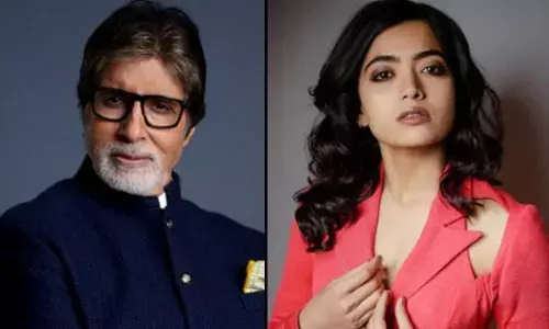 Amitabh Bachchan and Rashmika Mandanna