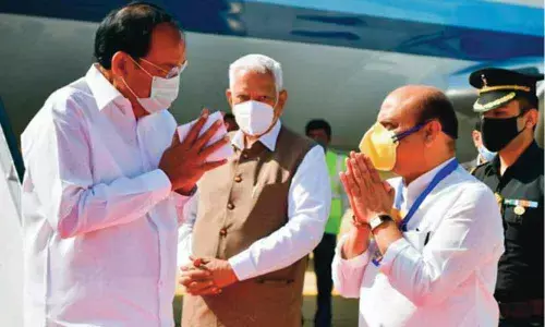 Vice-President M. Venkaiah Naidu on Tuesday unveiled the mirror polishing facility for the 30-metre telescope project