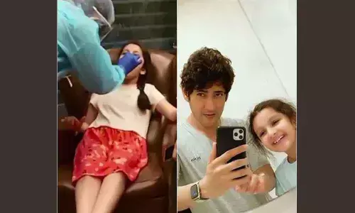 Mahesh Babu’s Daughter Sitara Takes Her First Covid-19 Test
