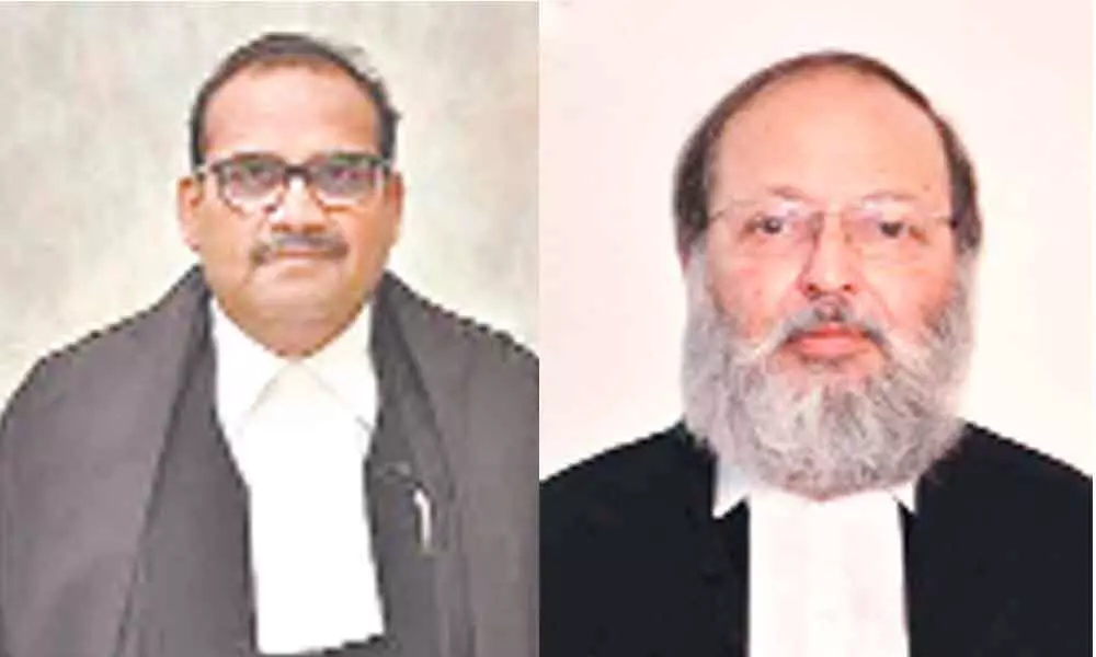 Justice J K Maheshwari(Left); Justice AK Goswami(Right)