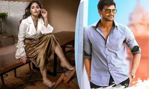 Monal Gajjar and Bellamkonda Srinivas