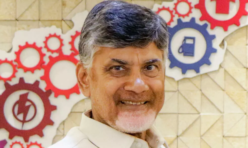 Former chief minister and TDP national president N Chandrababu Naidu