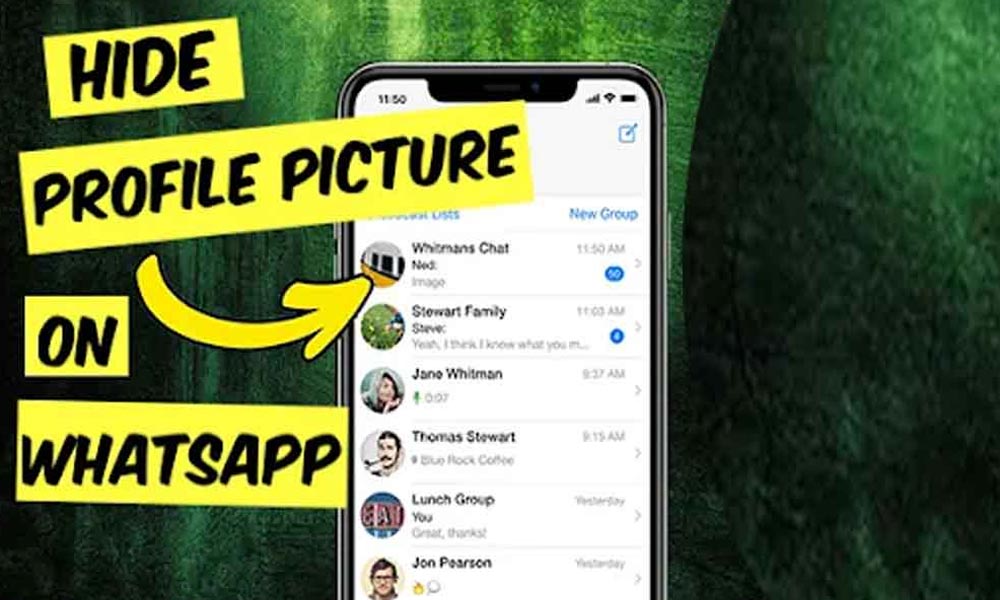 How to Hide Your WhatsApp Profile Picture from Users