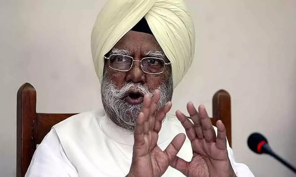 Former Union home minister Buta Singh