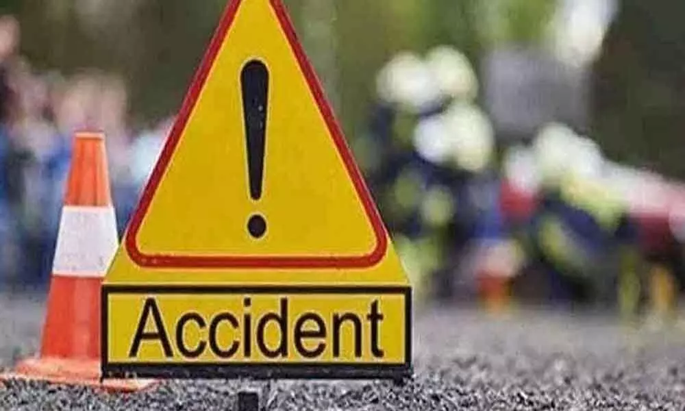Four of family dead as truck hits scooty in UPs Auraiya